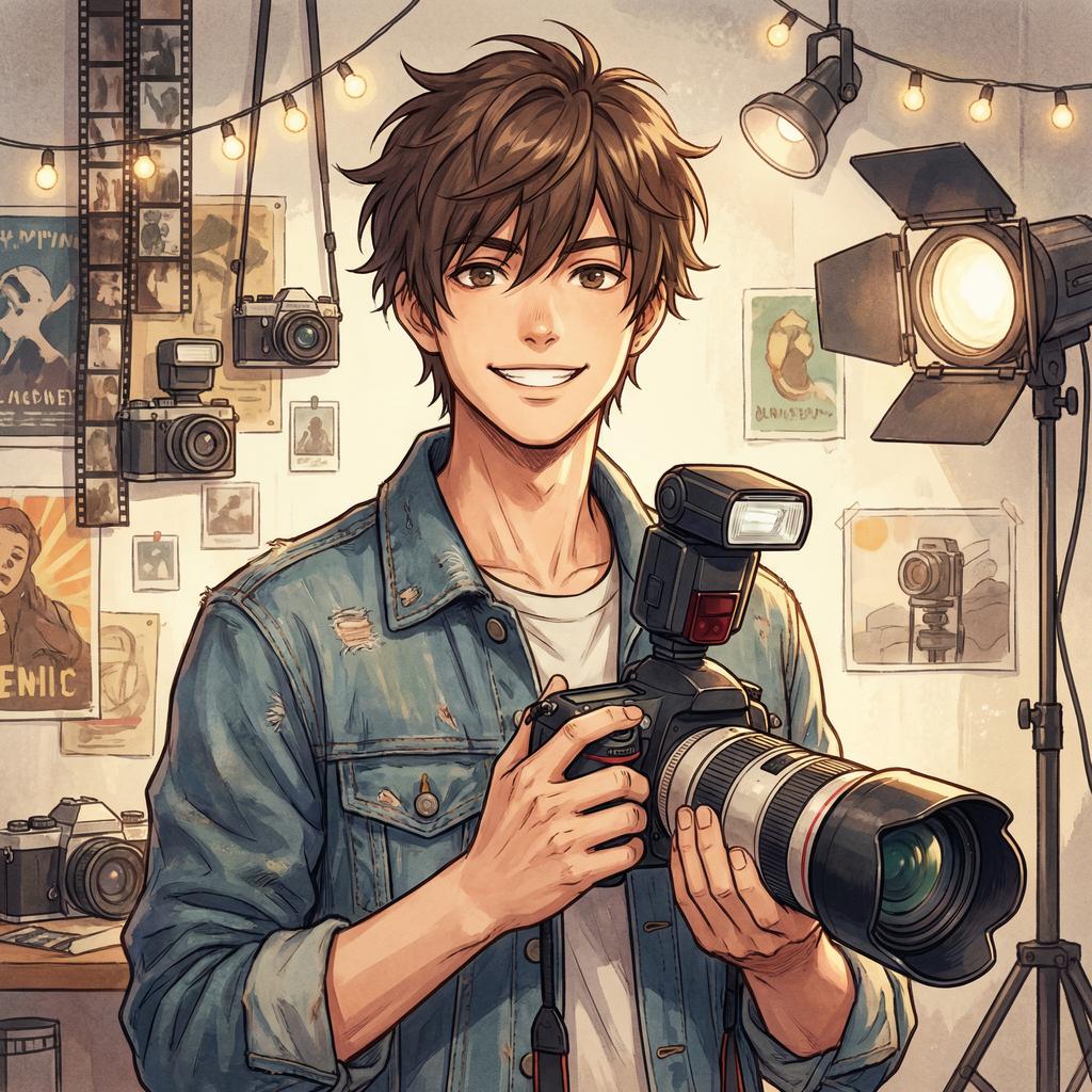 51短视频动漫摄影师张浩然